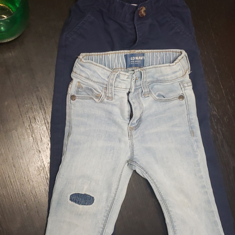 Two pairs of old navy pants